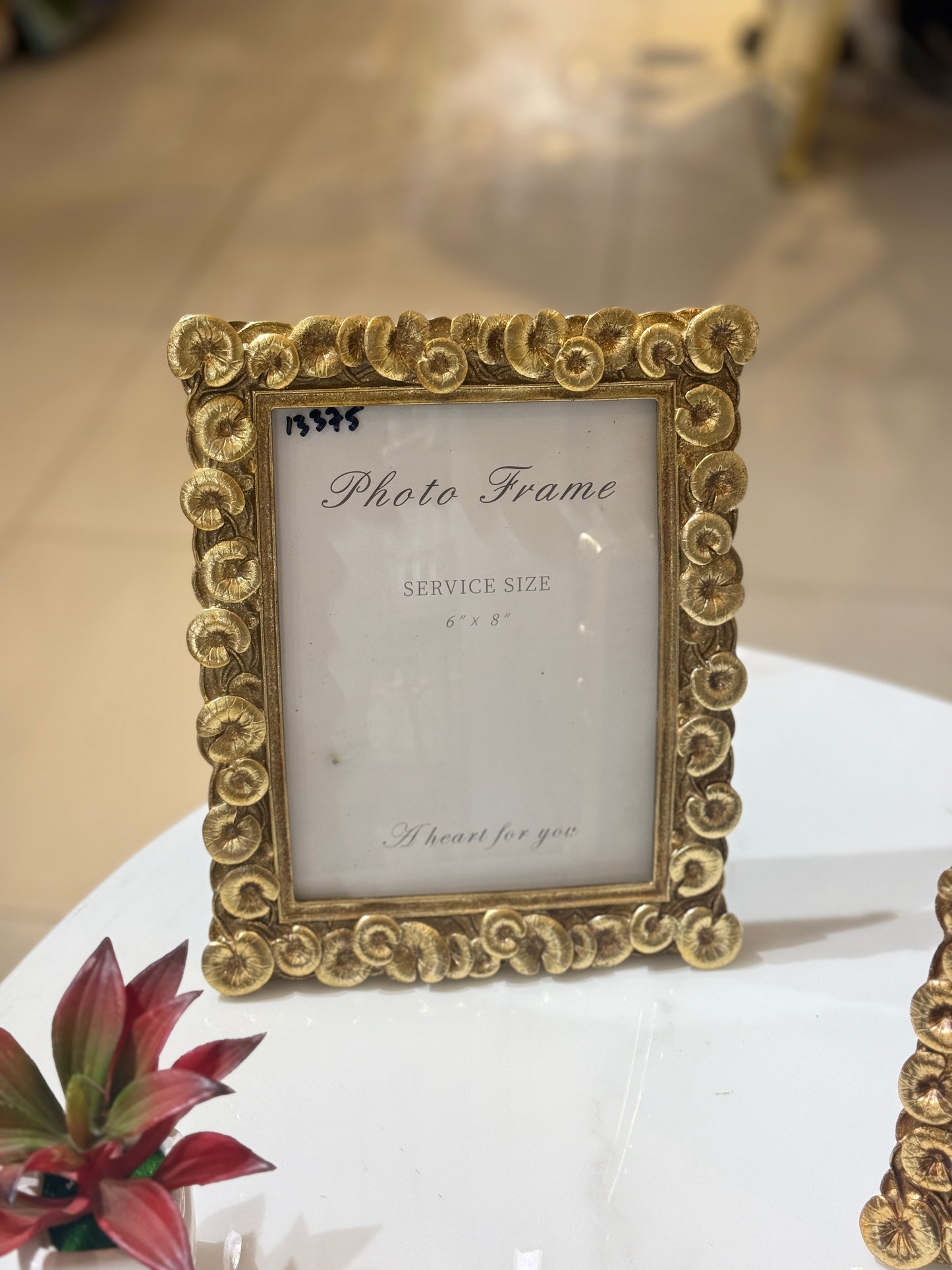 Fatima Home Décor Imperial Gold Frame Trio – Ornate Resin Picture Frames in 3 Sizes